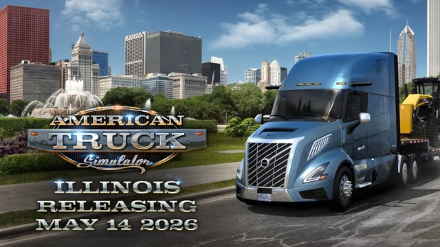 American Truck Simulator Illinois Launches Tomorrow to Complete Route 66