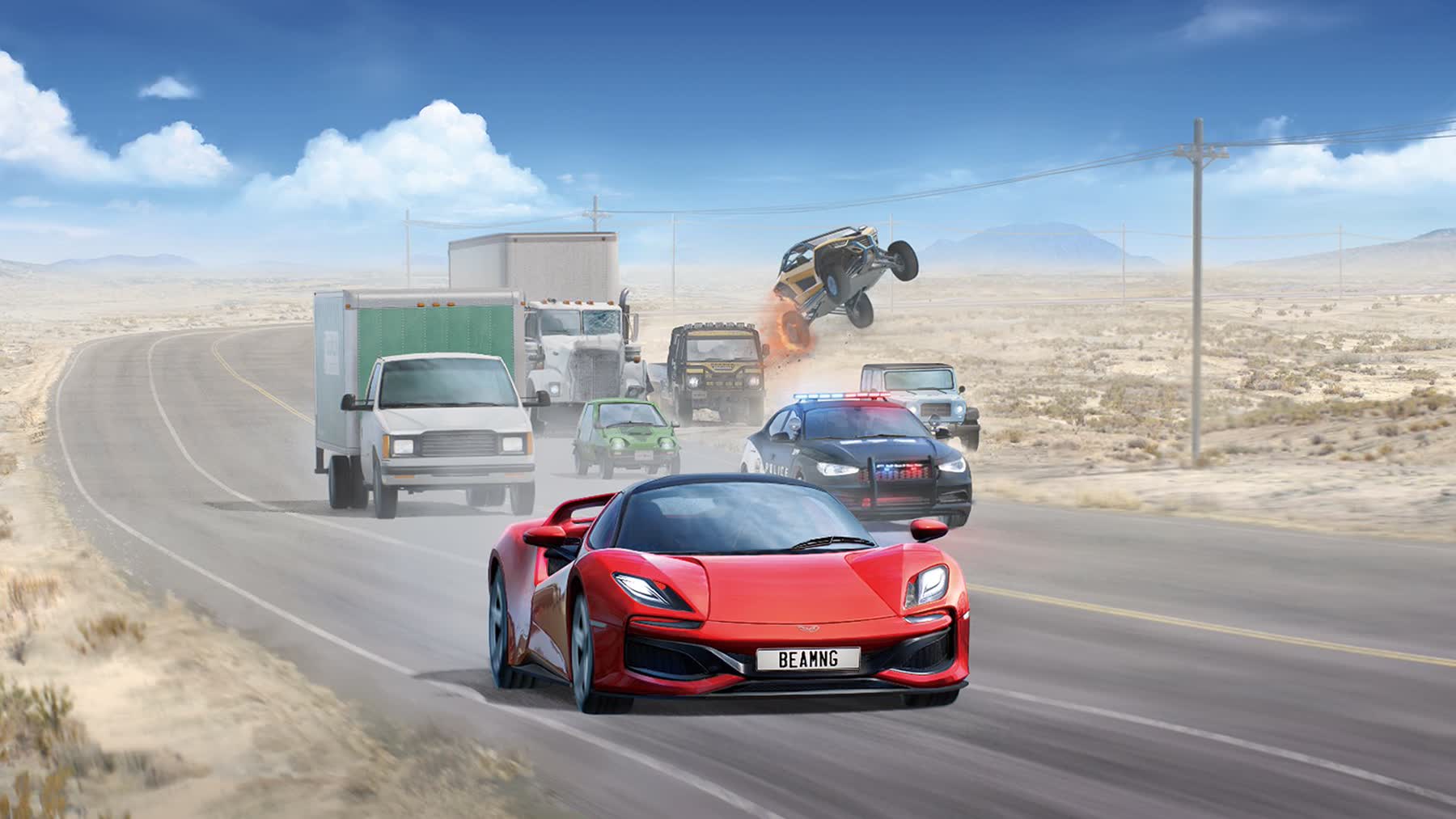 BeamNG.drive Brings Its Physics Sandbox to PS5 This Year