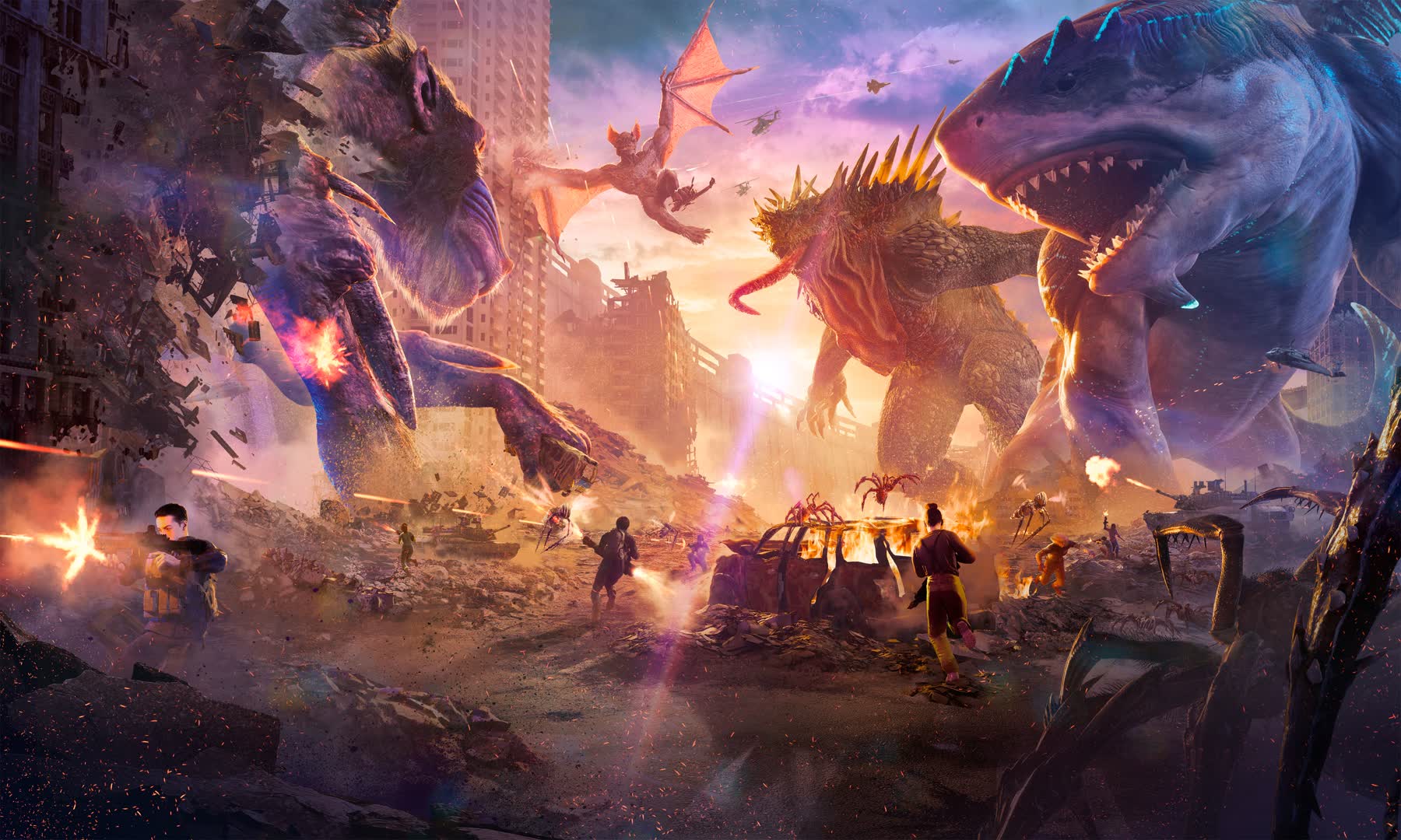 BeastLink Reveals Multiplayer Kaiju Destruction for PS5, Xbox and PC