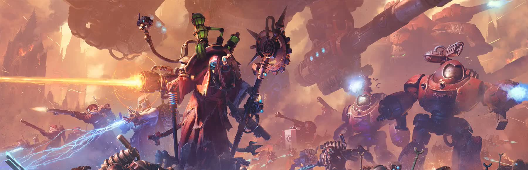 Dawn of War IV Shows Adeptus Mechanicus Gameplay in New Trailer