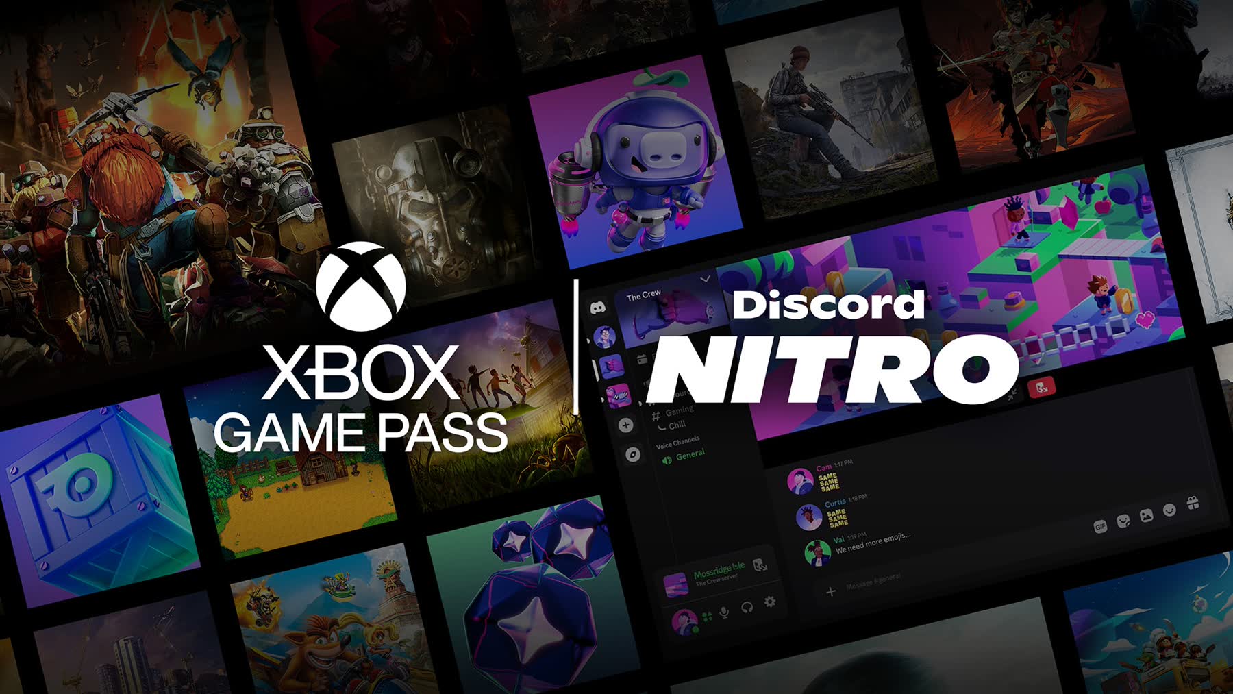 Discord Nitro Adds Xbox Game Pass as Xbox Subscribers Get Nitro Perks