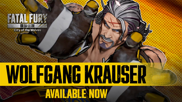 Krauser Joins Fatal Fury: City of the Wolves as Anniversary Sale Begins