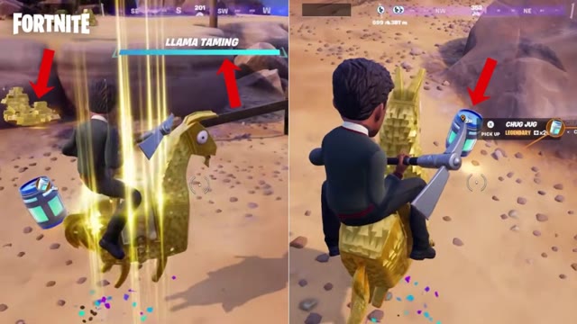 Fortnite Disables Llama Riding and Shoulder Riding After Size Bug