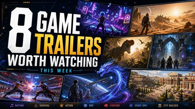 8 Game Trailers Worth Watching This Week