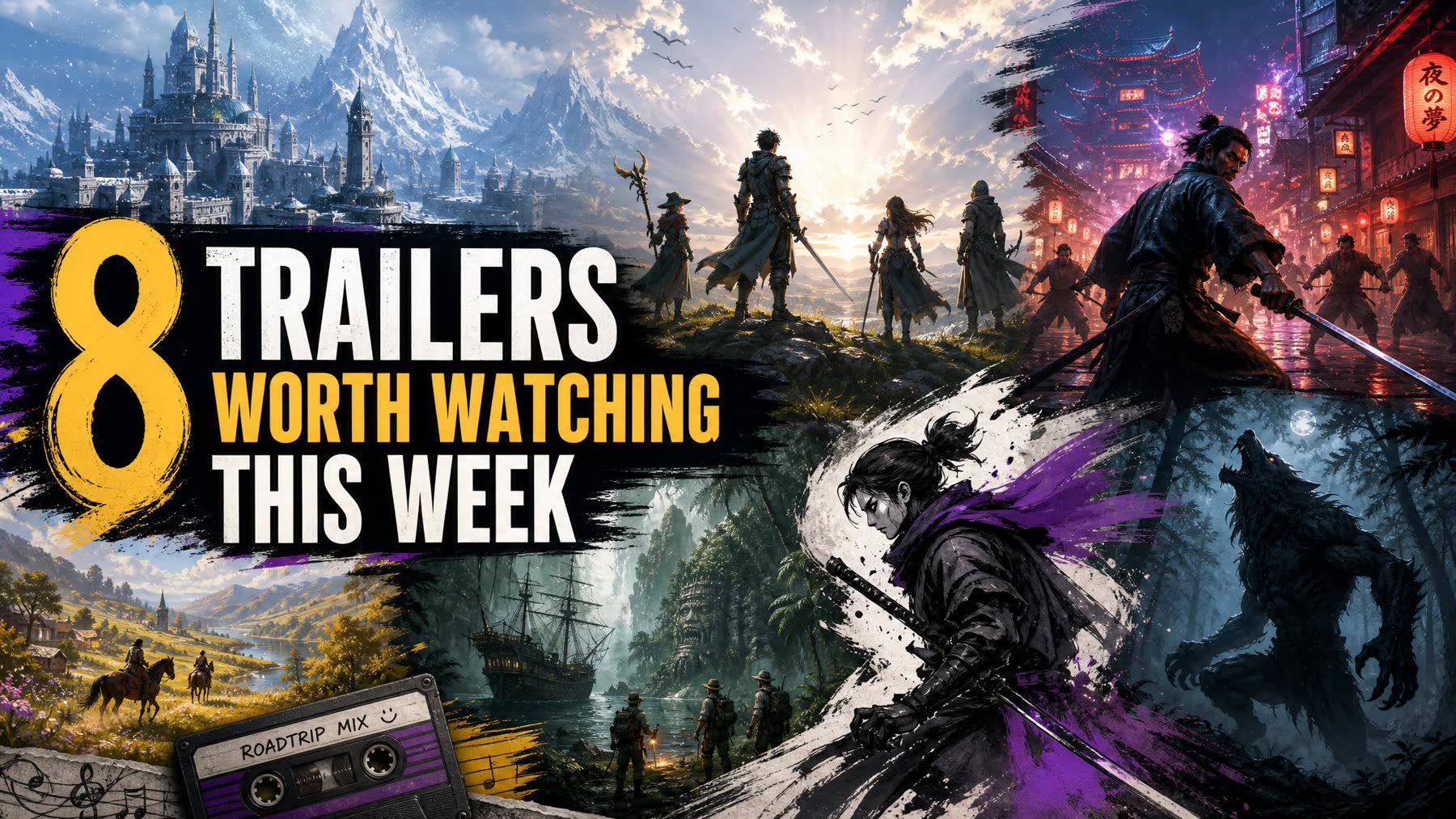 8 Game Trailers Worth Watching This Week