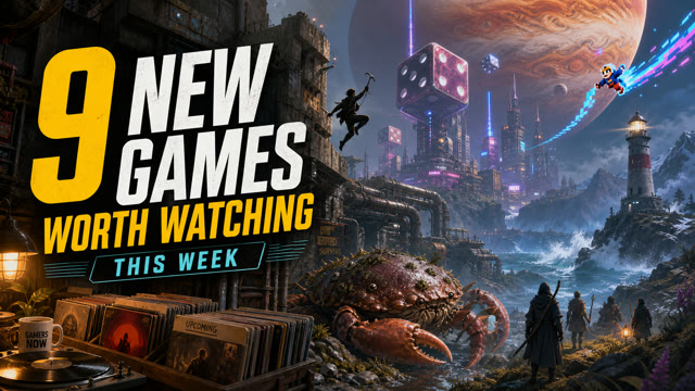 9 New Games Worth Watching This Week, From Record Shops to Crab Evolution