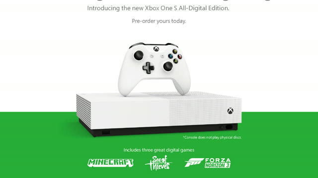 On This Day: Xbox One S All-Digital Previewed the Disc-Free Console Future