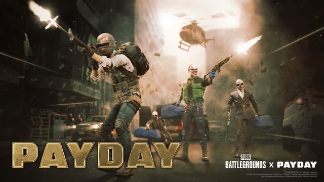 PUBG Adds Payday Heists in Limited-Time Mode