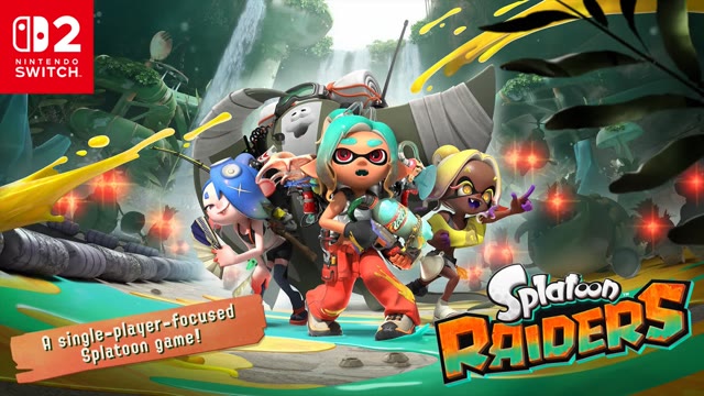 Splatoon Raiders Trailer Shows Treasure Hunting and Deep Cut on Switch 2