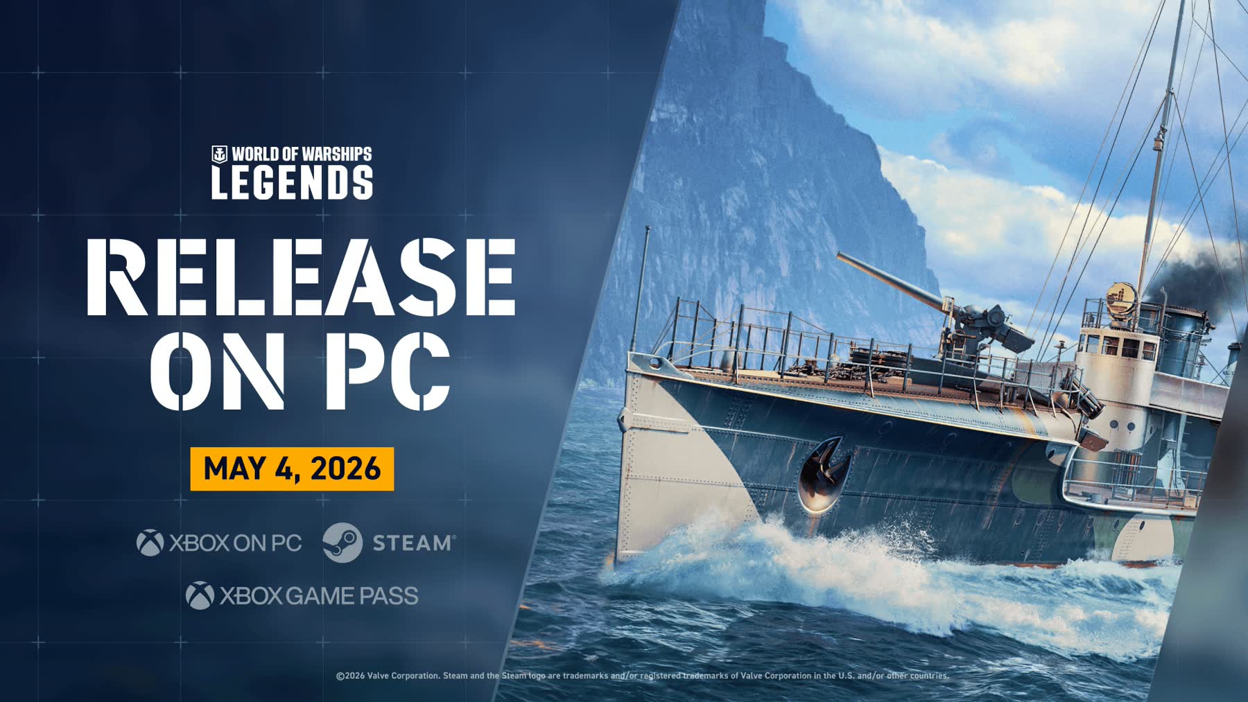 World of Warships: Legends Launches on PC Tomorrow With Cross-Progression