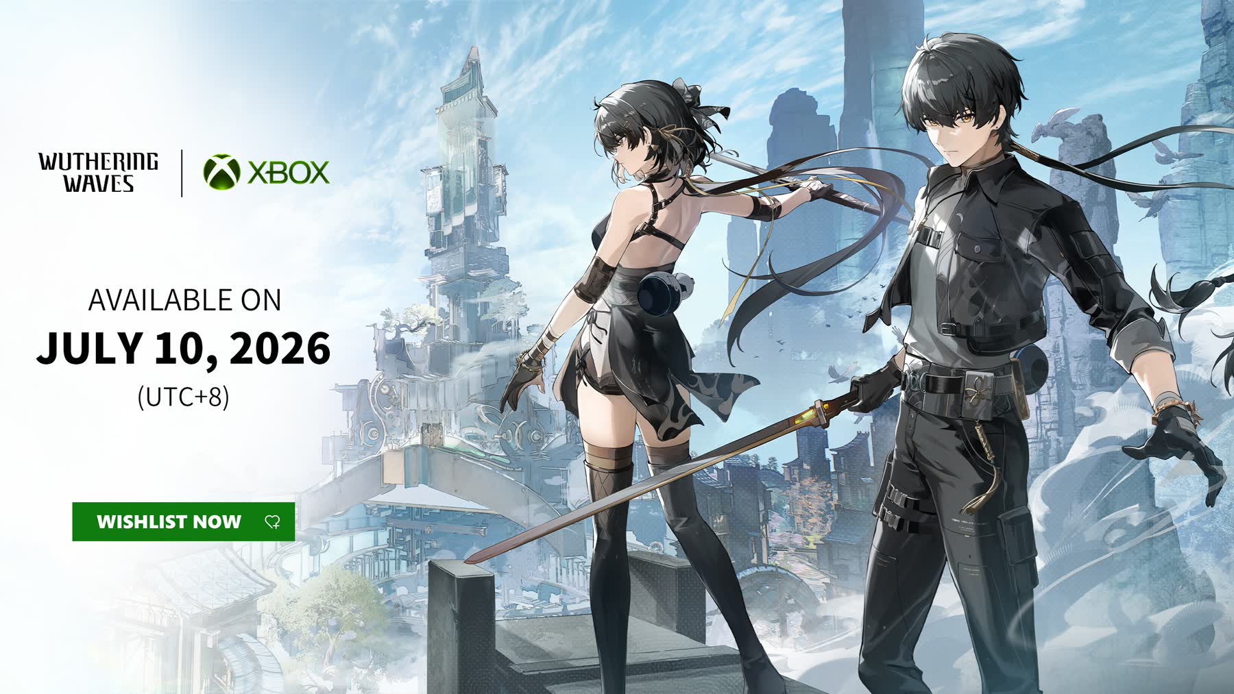 Wuthering Waves Comes to Xbox on July 10 With Game Pass Rewards