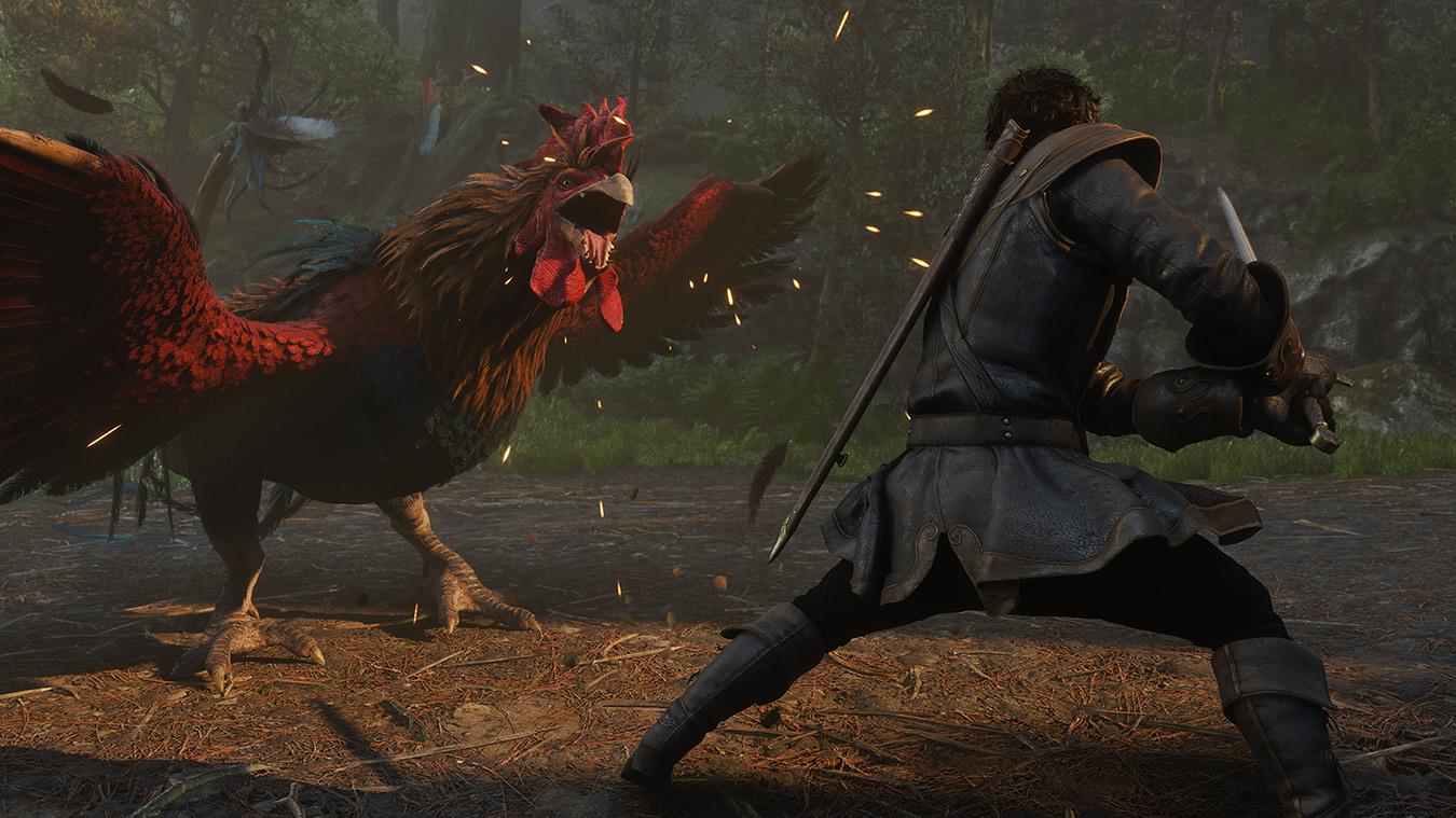 Fable gameplay screenshot from Xbox's official game page