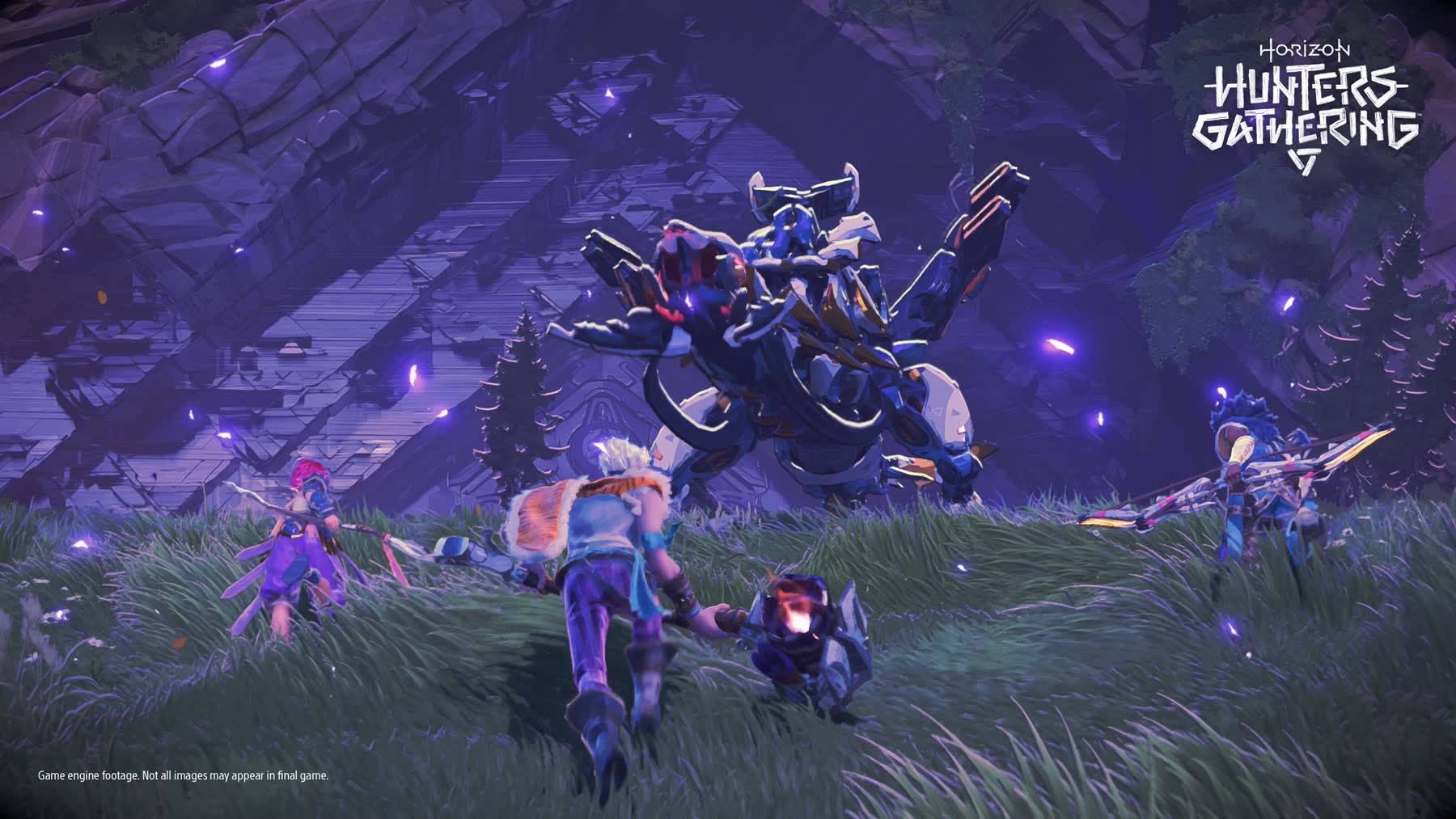 Hunters face machines in Horizon Hunters Gathering