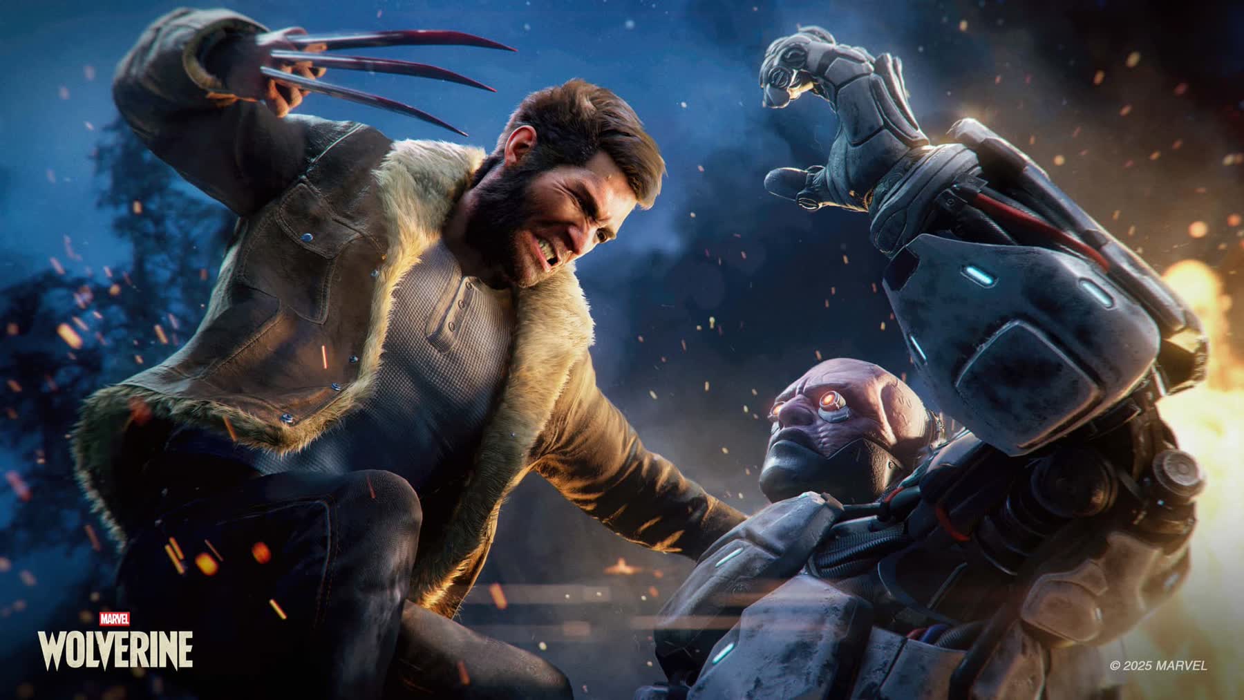 Wolverine attacks an enemy in Marvel's Wolverine