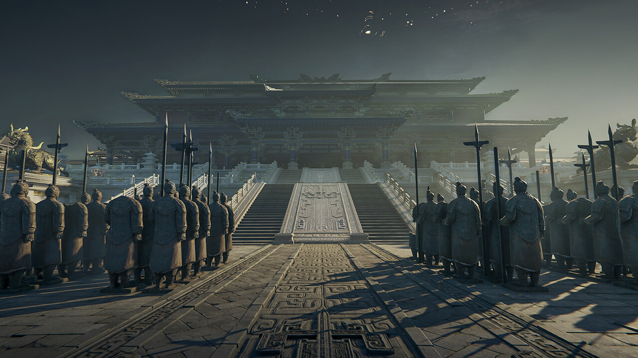 Wanchu map architecture in Naraka Bladepoint
