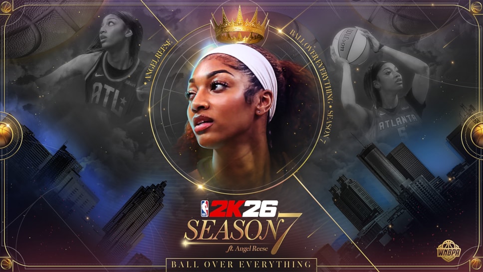 NBA 2K26 promotional screenshot tied to the game's 2026 season