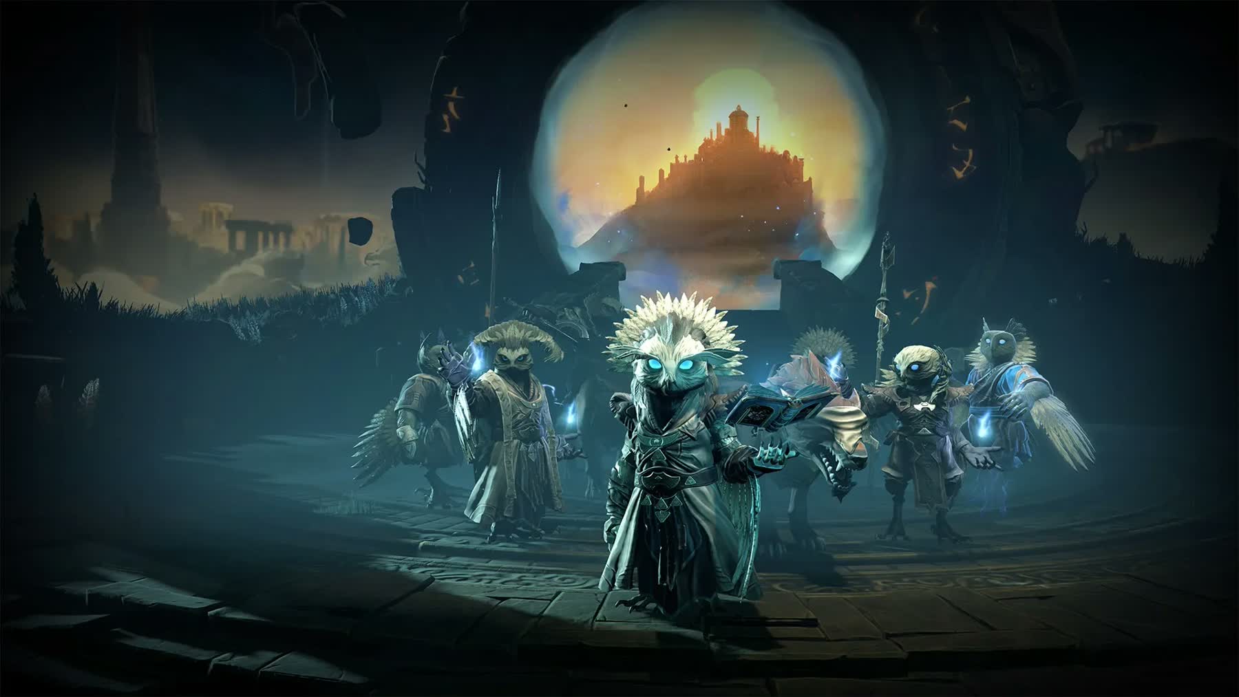 Owlkin and fantasy units gather in Age of Wonders 4 Secrets of the Archmages