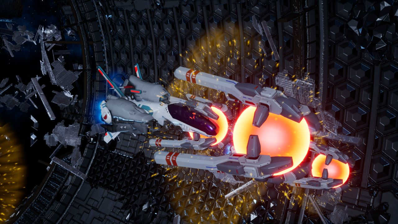 Units line up on a tactical map in R-Type Tactics I II Cosmos