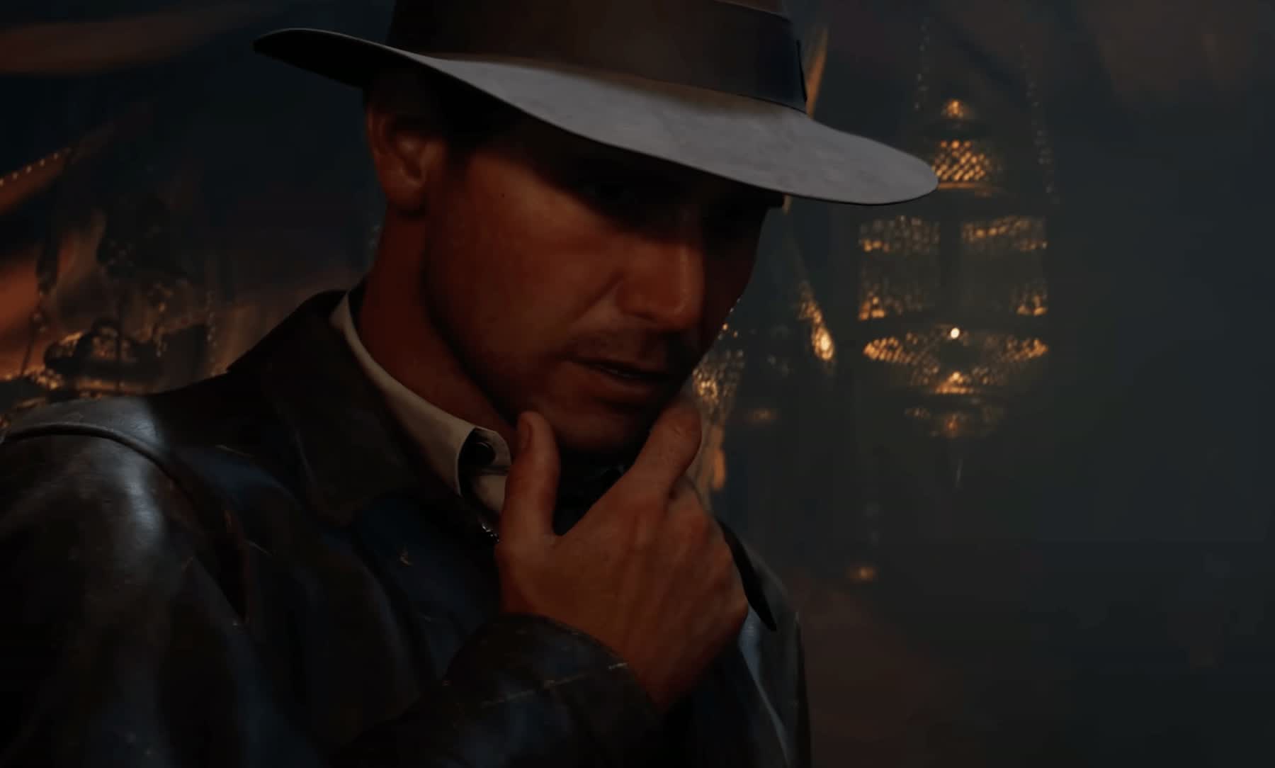 Indiana Jones explores ruins in Indiana Jones and the Great Circle