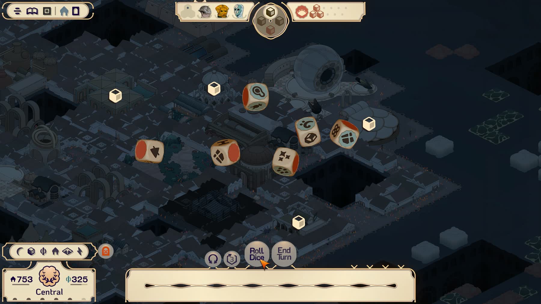 A science-fantasy settlement on an alien moon in Amberspire
