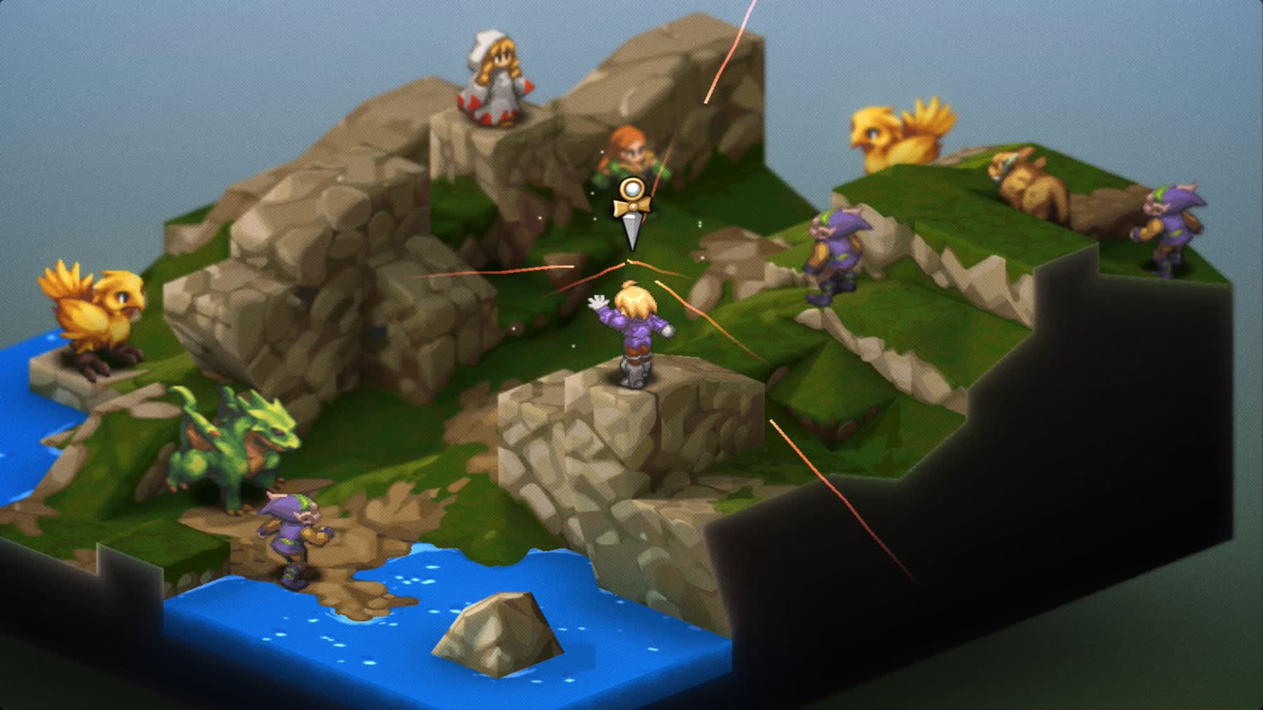 A story scene from Final Fantasy Tactics The Ivalice Chronicles showing characters in Ivalice