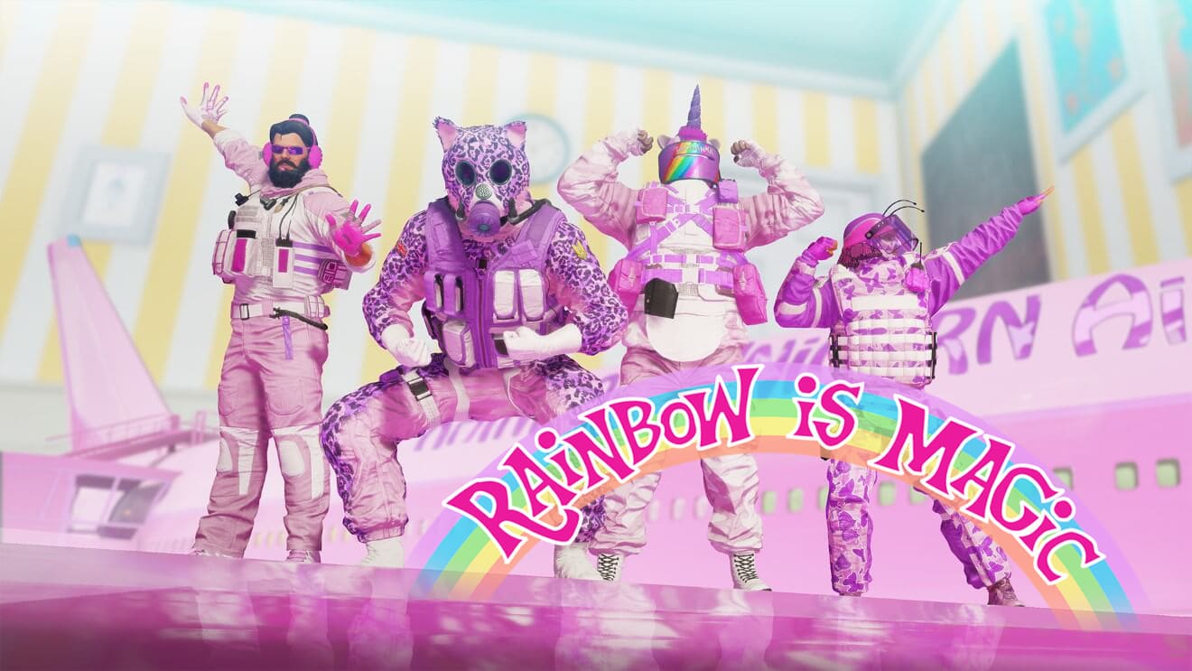 Rainbow Six Siege Rainbow is Magic event art