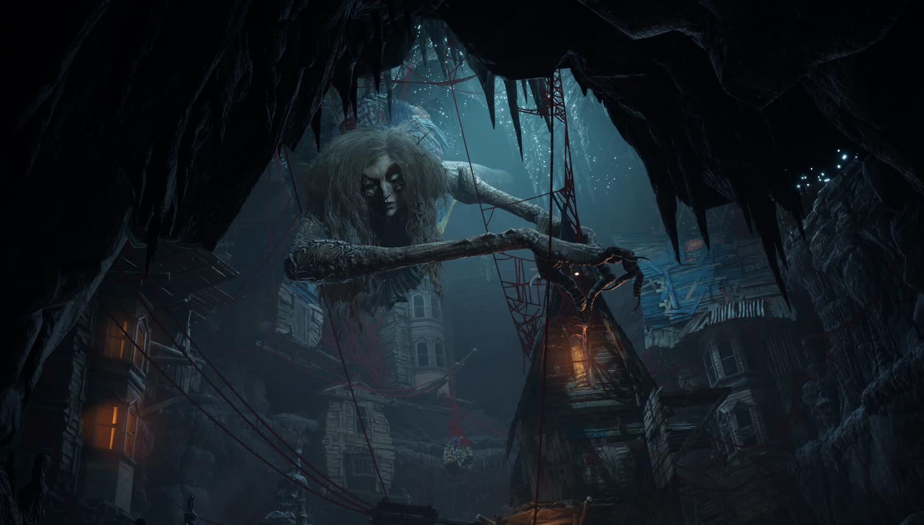 Hazel faces a creature in South of Midnight