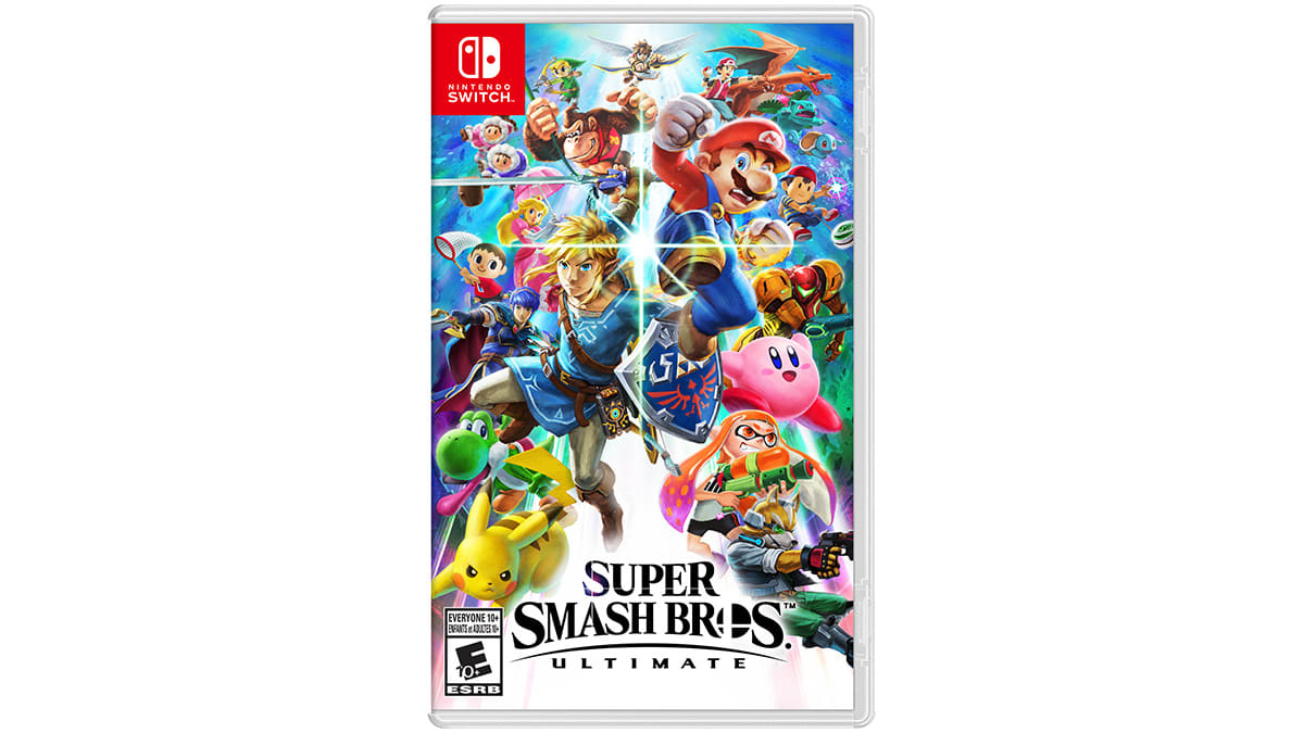 Super Smash Bros. Ultimate Nintendo Switch cover art