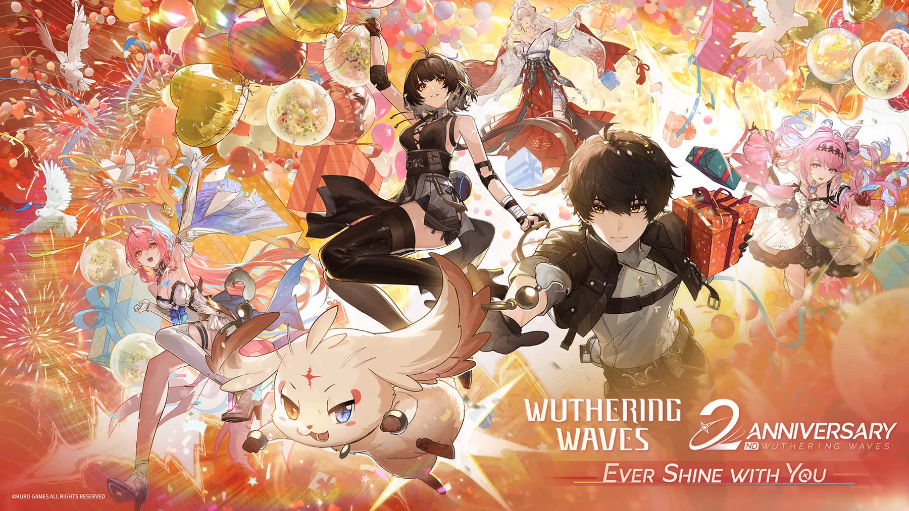 Wuthering Waves second anniversary Version 3.3 promotional art
